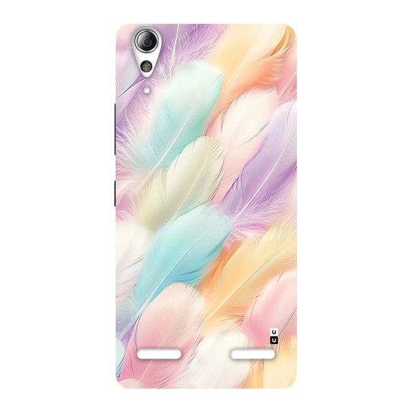 Pastel Feather Back Case for Lenovo A6000