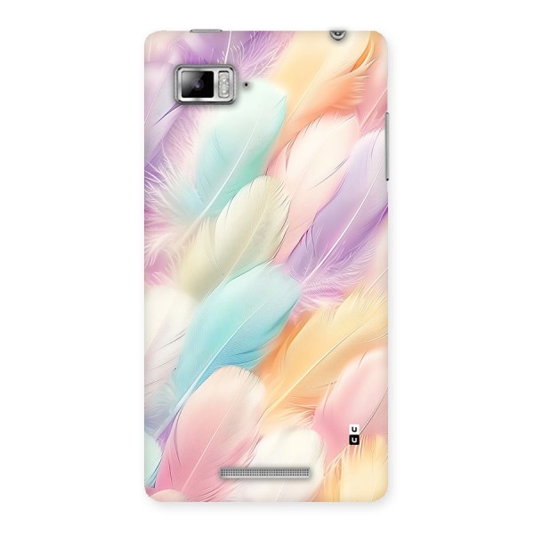 Pastel Feather Back Case for Lenovo Vibe Z K910