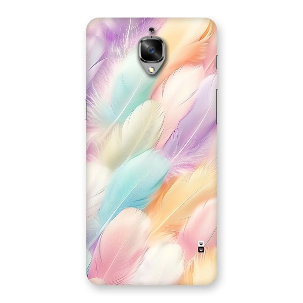 Pastel Feather Back Case for OnePlus 3
