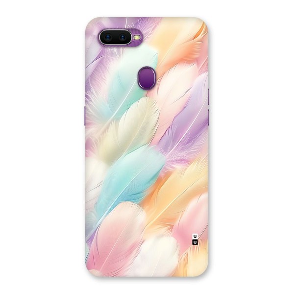 Pastel Feather Back Case for Oppo F9