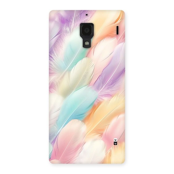 Pastel Feather Back Case for Redmi 1s