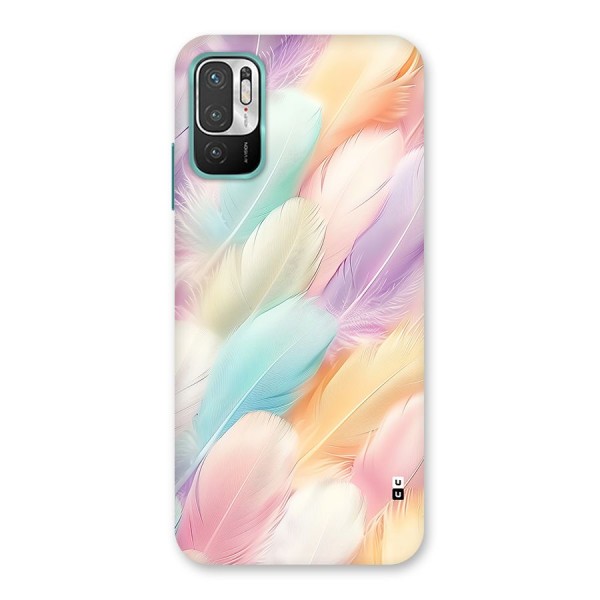 Pastel Feather Back Case for Redmi Note 10T 5G