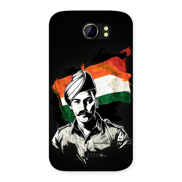 Patriotic Indian Back Case for Canvas 2 A110