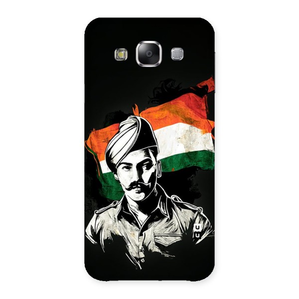 Patriotic Indian Back Case for Galaxy E5