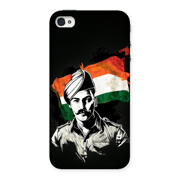 Patriotic Indian Back Case for iPhone 4 4s