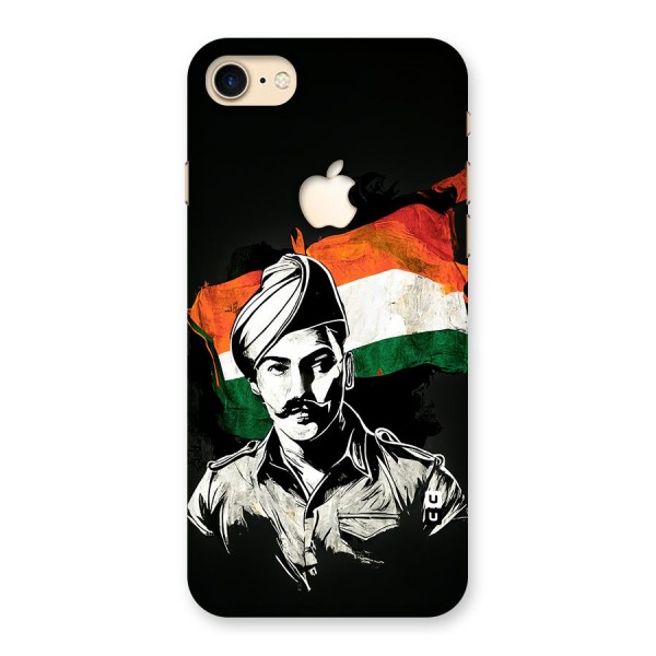 Patriotic Indian Back Case for iPhone 7 Apple Cut