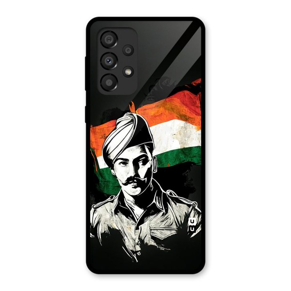 Patriotic Indian Glass Back Case for Galaxy A33 5G
