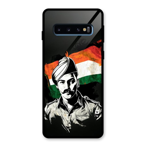 Patriotic Indian Glass Back Case for Galaxy S10