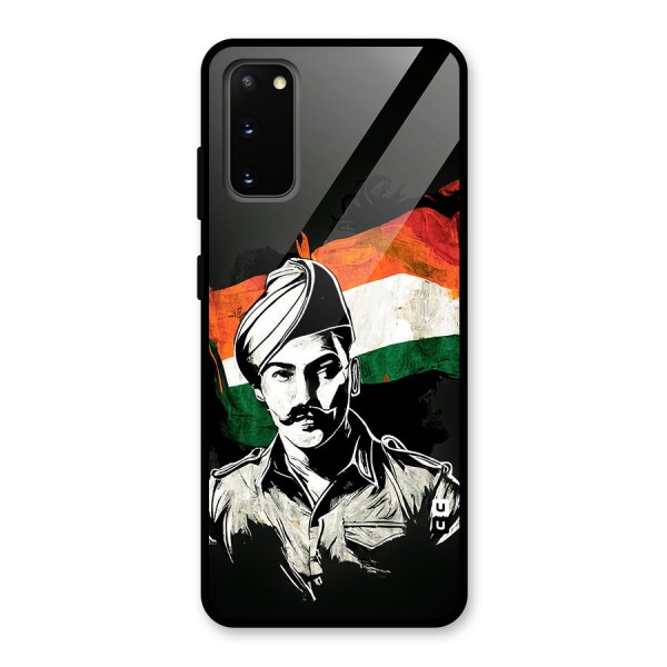 Patriotic Indian Glass Back Case for Galaxy S20
