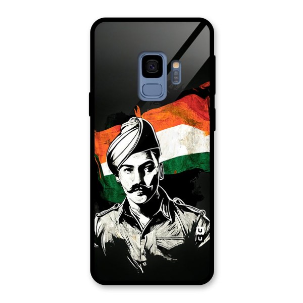 Patriotic Indian Glass Back Case for Galaxy S9