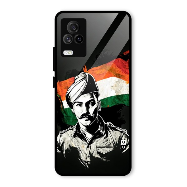 Patriotic Indian Glass Back Case for Vivo iQOO 7 Legend 5G