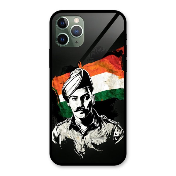 Patriotic Indian Glass Back Case for iPhone 11 Pro