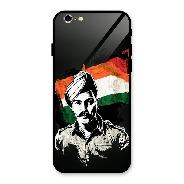 Patriotic Indian Glass Back Case for iPhone 6 6S