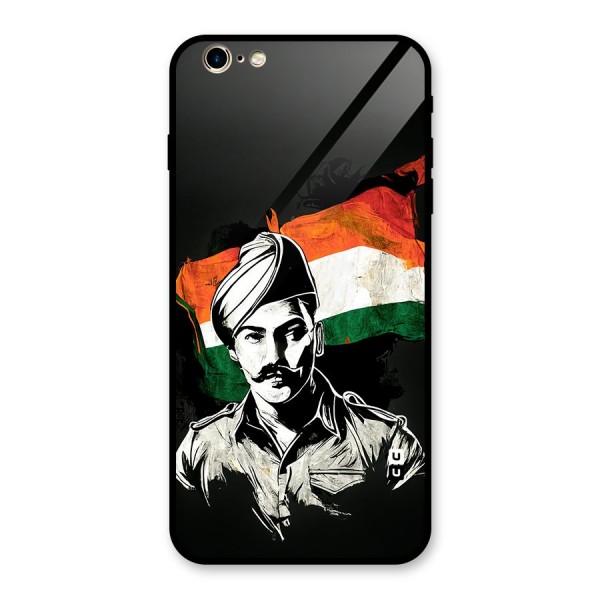 Patriotic Indian Glass Back Case for iPhone 6 Plus 6S Plus