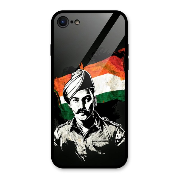 Patriotic Indian Glass Back Case for iPhone 7