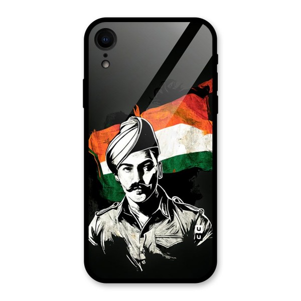 Patriotic Indian Glass Back Case for iPhone XR