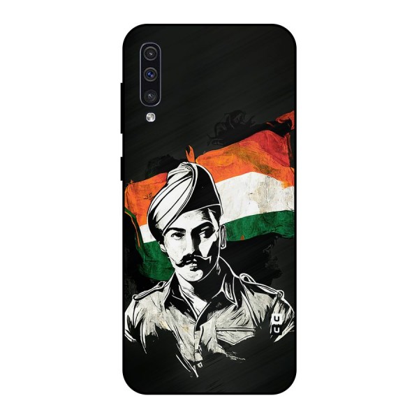 Patriotic Indian Metal Back Case for Galaxy A30s
