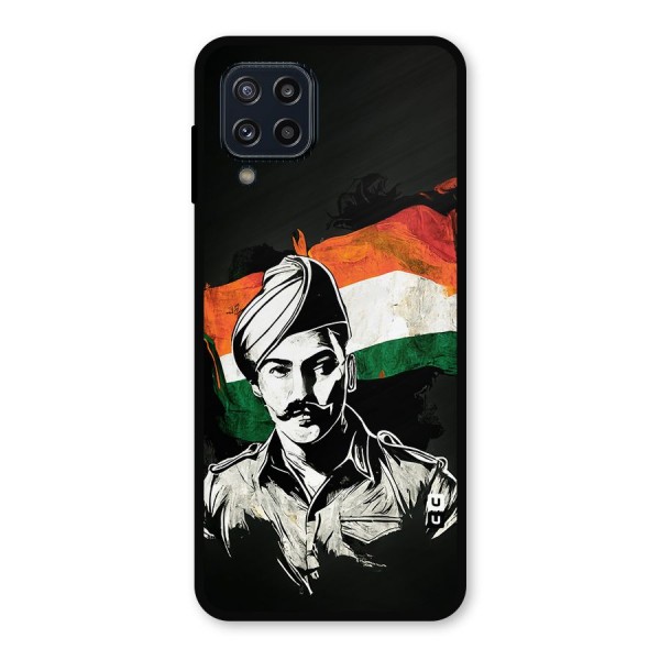 Patriotic Indian Metal Back Case for Galaxy M32
