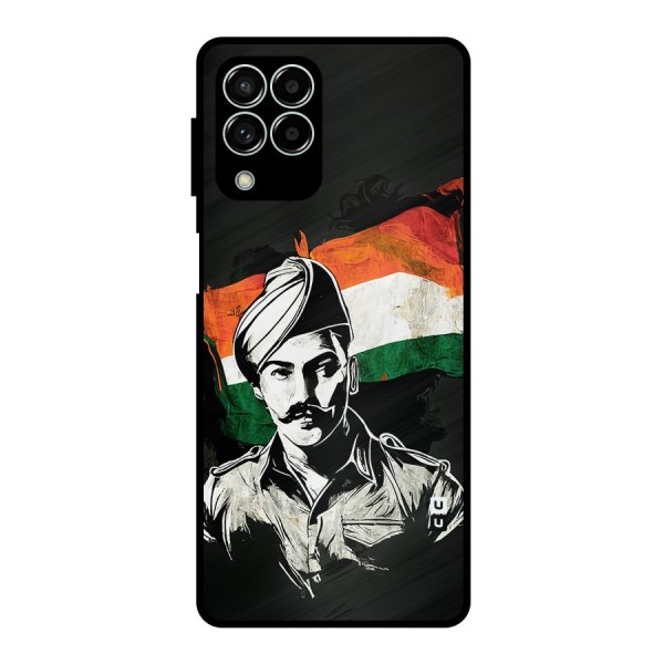 Patriotic Indian Metal Back Case for Galaxy M33