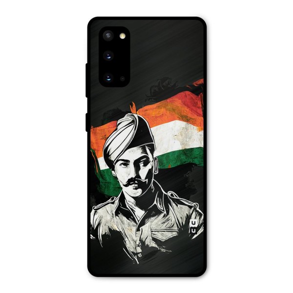 Patriotic Indian Metal Back Case for Galaxy S20
