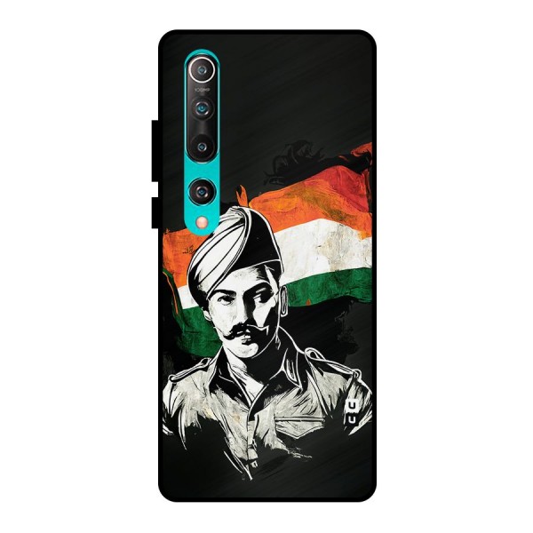 Patriotic Indian Metal Back Case for Mi 10