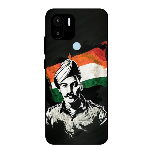 Patriotic Indian Metal Back Case for Redmi A1 Plus