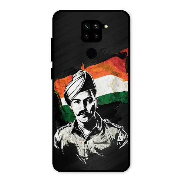 Patriotic Indian Metal Back Case for Redmi Note 9