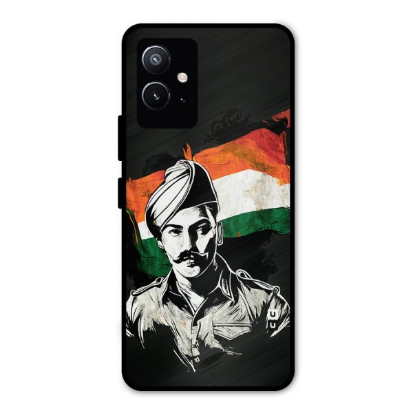 Patriotic Indian Metal Back Case for Vivo T1 5G