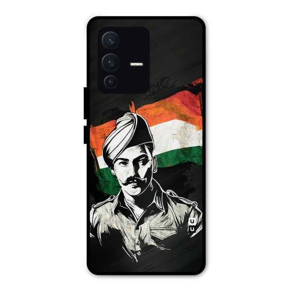 Patriotic Indian Metal Back Case for Vivo V23 Pro