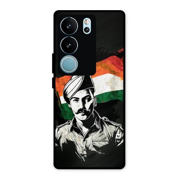 Patriotic Indian Metal Back Case for Vivo V29