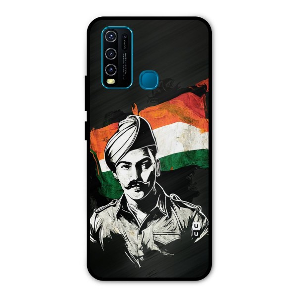 Patriotic Indian Metal Back Case for Vivo Y50