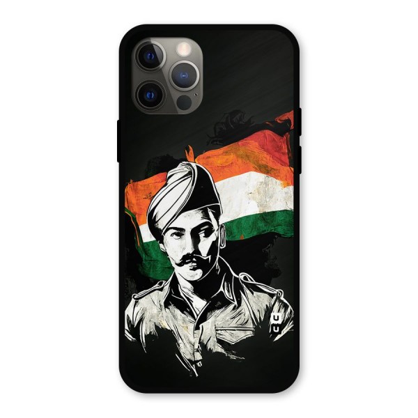 Patriotic Indian Metal Back Case for iPhone 12 Pro