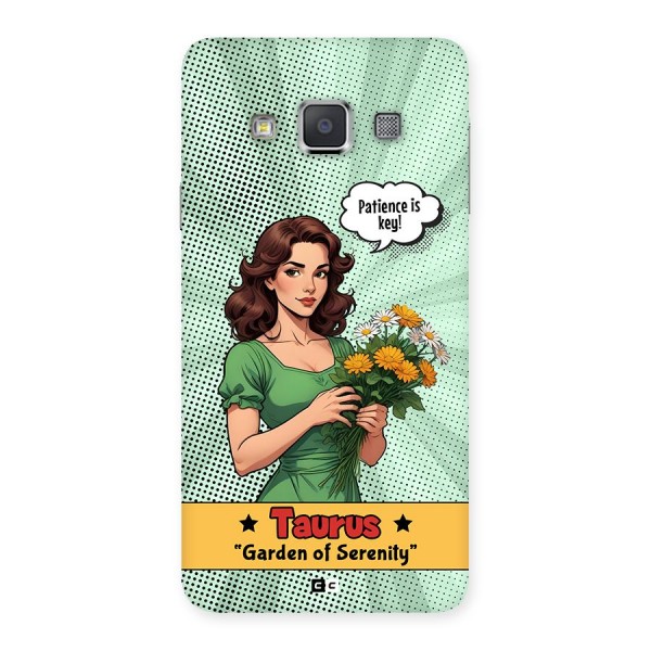 Peaceful Taurus Back Case for Galaxy A3