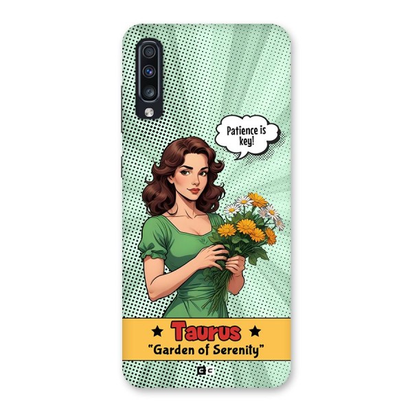 Peaceful Taurus Back Case for Galaxy A70