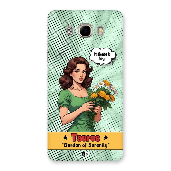 Peaceful Taurus Back Case for Galaxy J7 2016