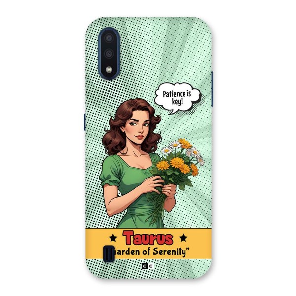 Peaceful Taurus Back Case for Galaxy M01