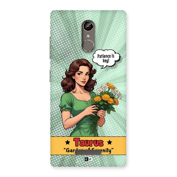 Peaceful Taurus Back Case for Gionee S6s