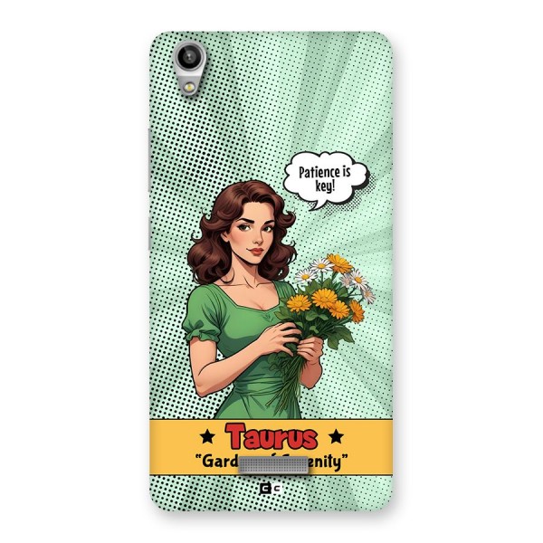Peaceful Taurus Back Case for Lava Pixel V1