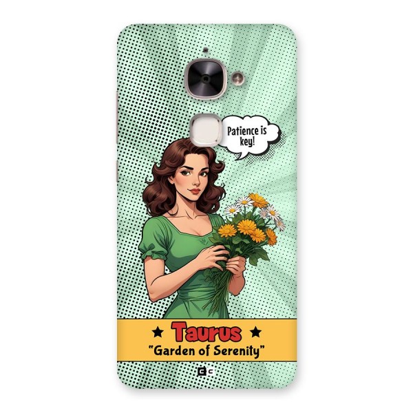 Peaceful Taurus Back Case for Le 2