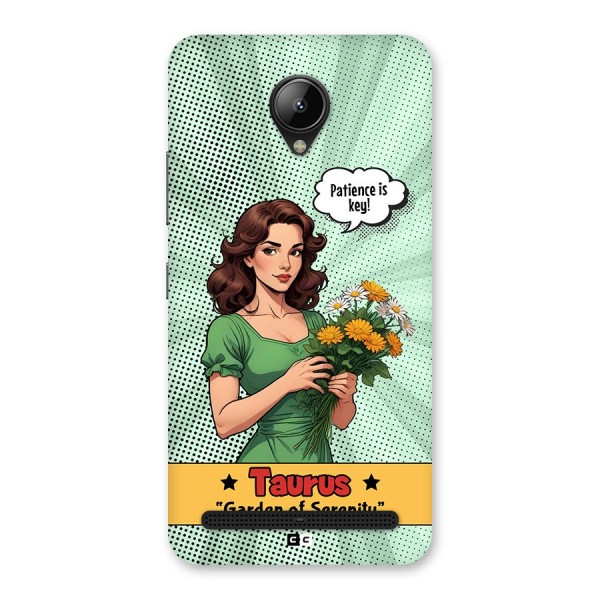 Peaceful Taurus Back Case for Lenovo C2