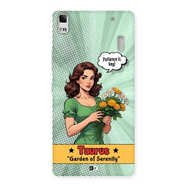 Peaceful Taurus Back Case for Lenovo K3 Note