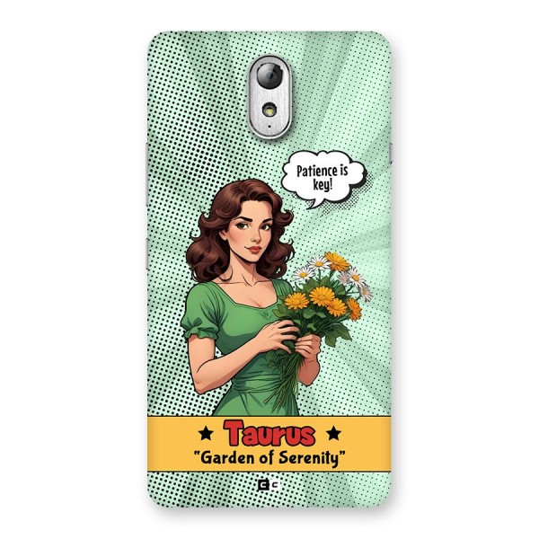 Peaceful Taurus Back Case for Lenovo Vibe P1M
