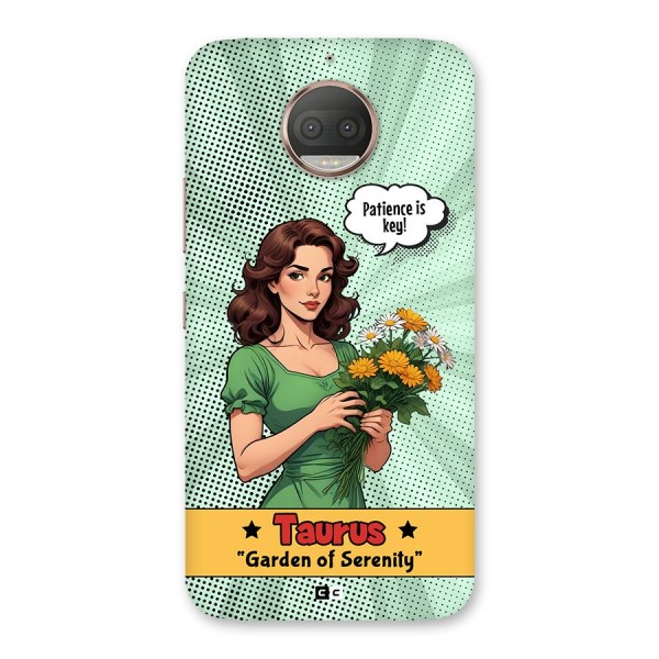 Peaceful Taurus Back Case for Moto G5s Plus
