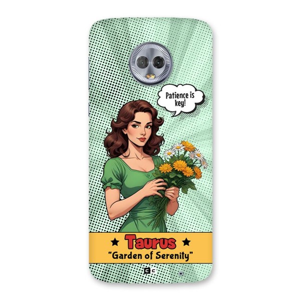 Peaceful Taurus Back Case for Moto G6 Plus