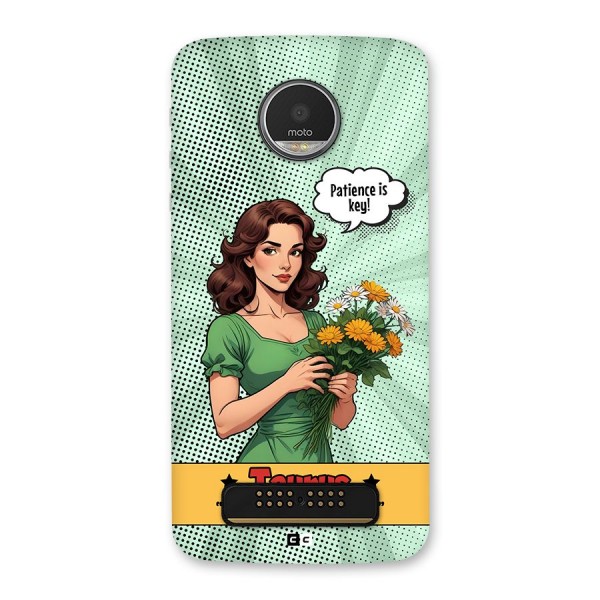Peaceful Taurus Back Case for Moto Z Play