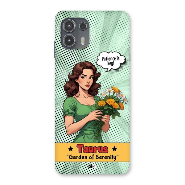 Peaceful Taurus Back Case for Motorola Edge 20 Fusion