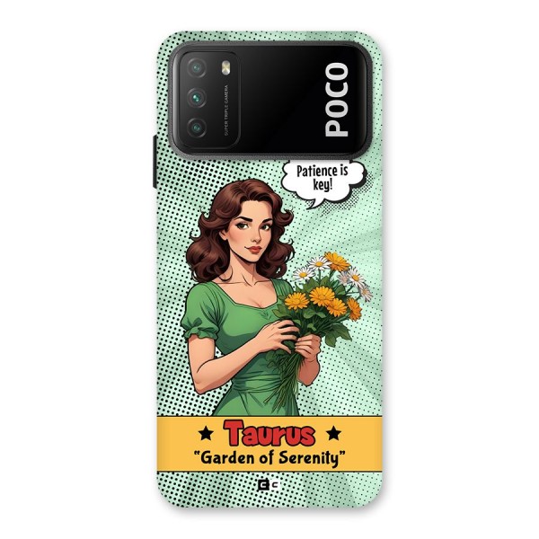 Peaceful Taurus Back Case for Poco M3