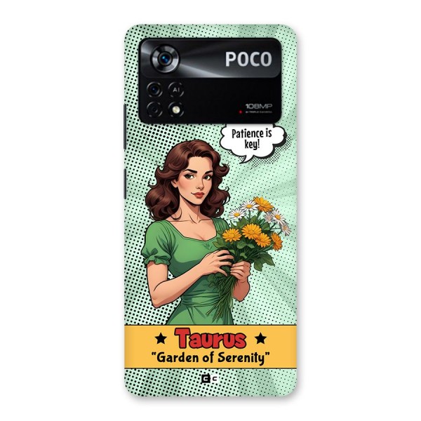 Peaceful Taurus Back Case for Poco X4 Pro 5G