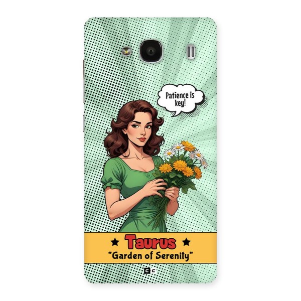 Peaceful Taurus Back Case for Redmi 2s