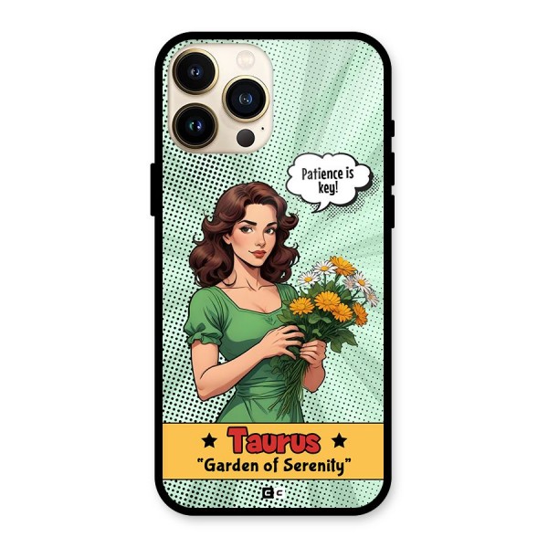 Peaceful Taurus Back Case for iPhone 13 Pro Max